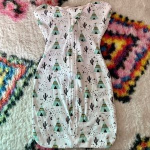 Swaddle transitioning sleep sack